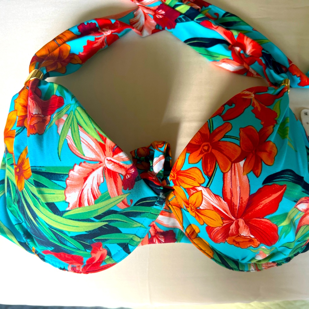 NWT Tommy Bahama 34D bikini top